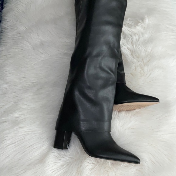 Marc Fisher Block Heel Pointy Toe  Boots - Picture 2 of 10